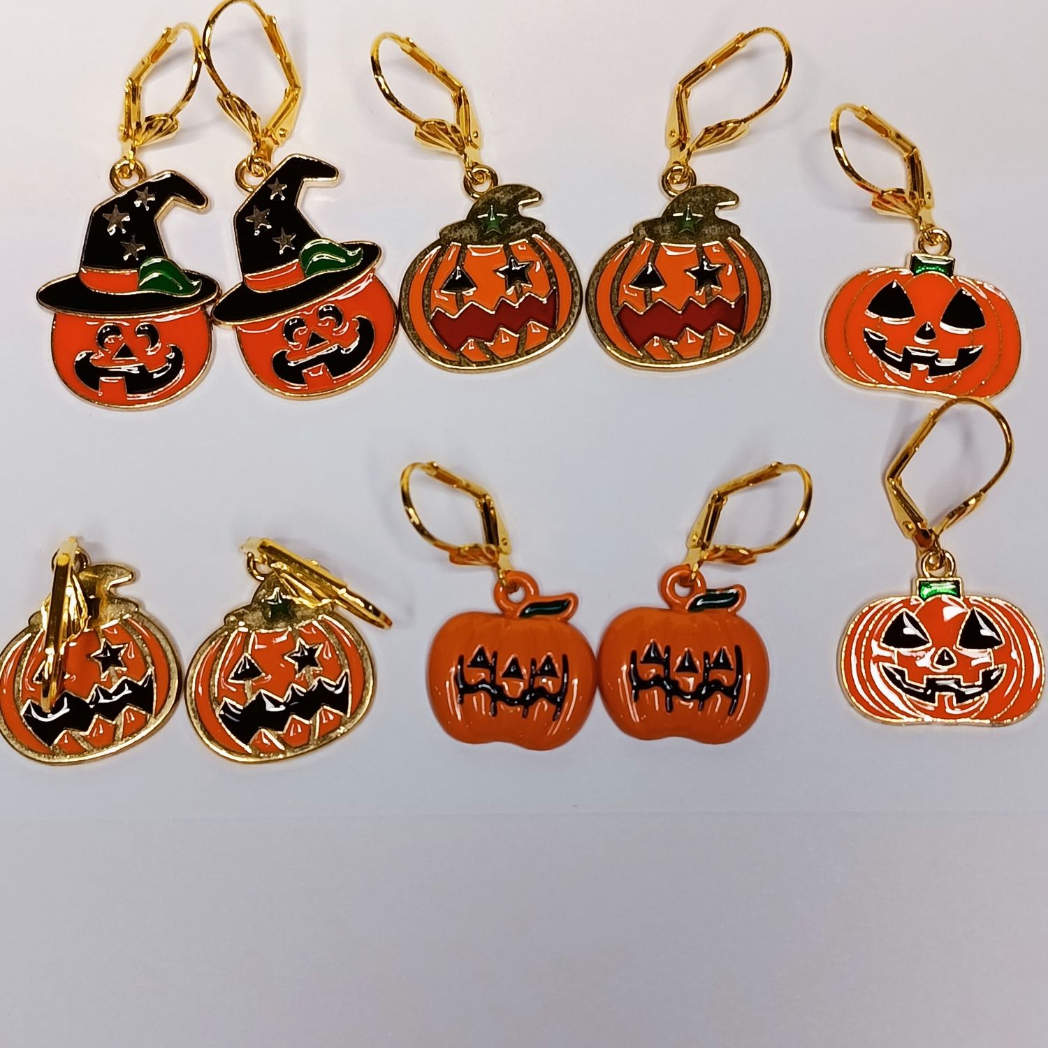 Pendientes Calabazas de Halloween