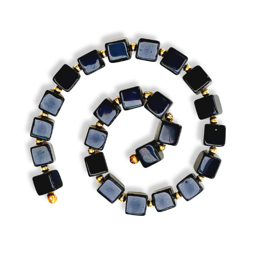 Obsidian Fibonacci Spiral – Protection &amp; Release