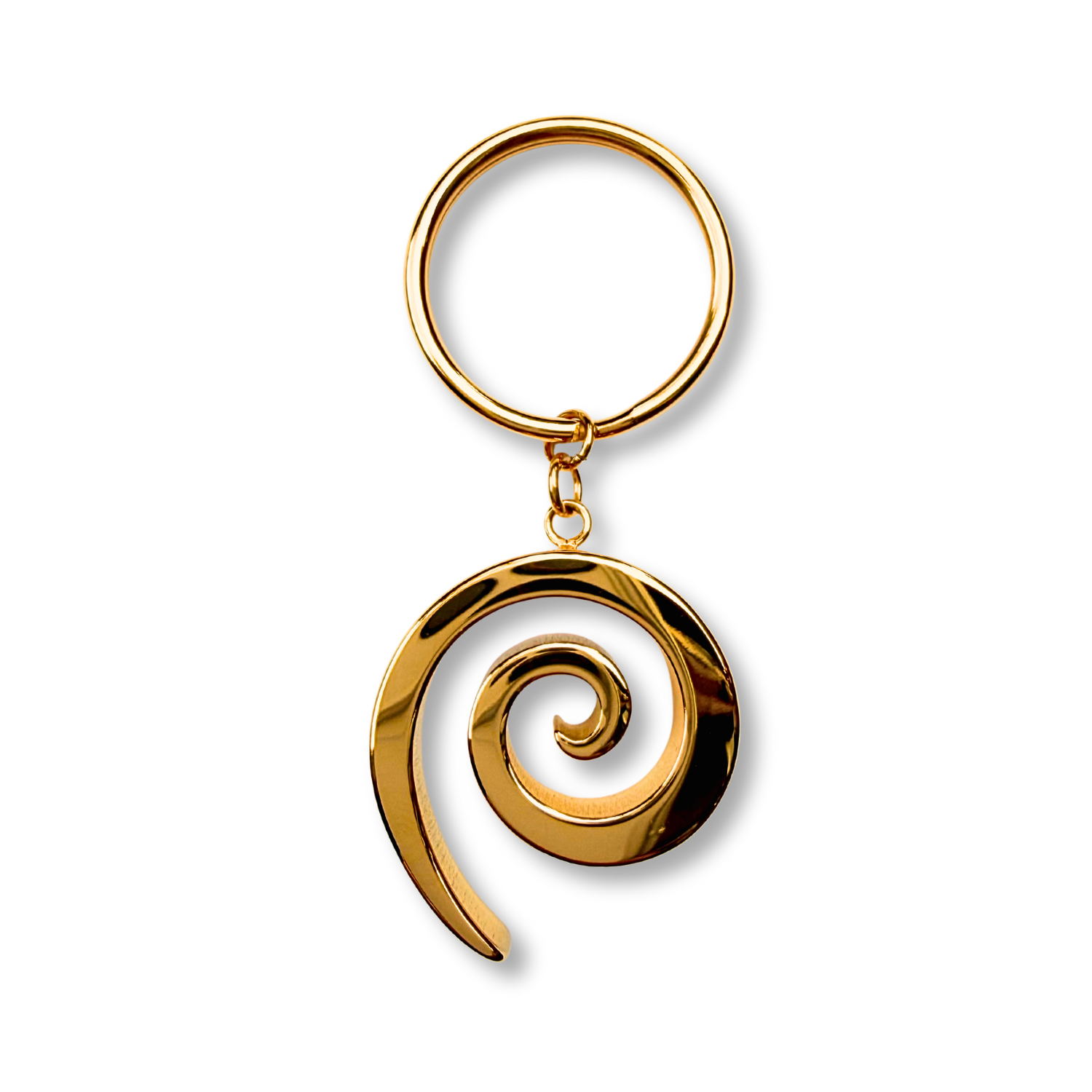 Key Ring – Universe Spiral | Gold