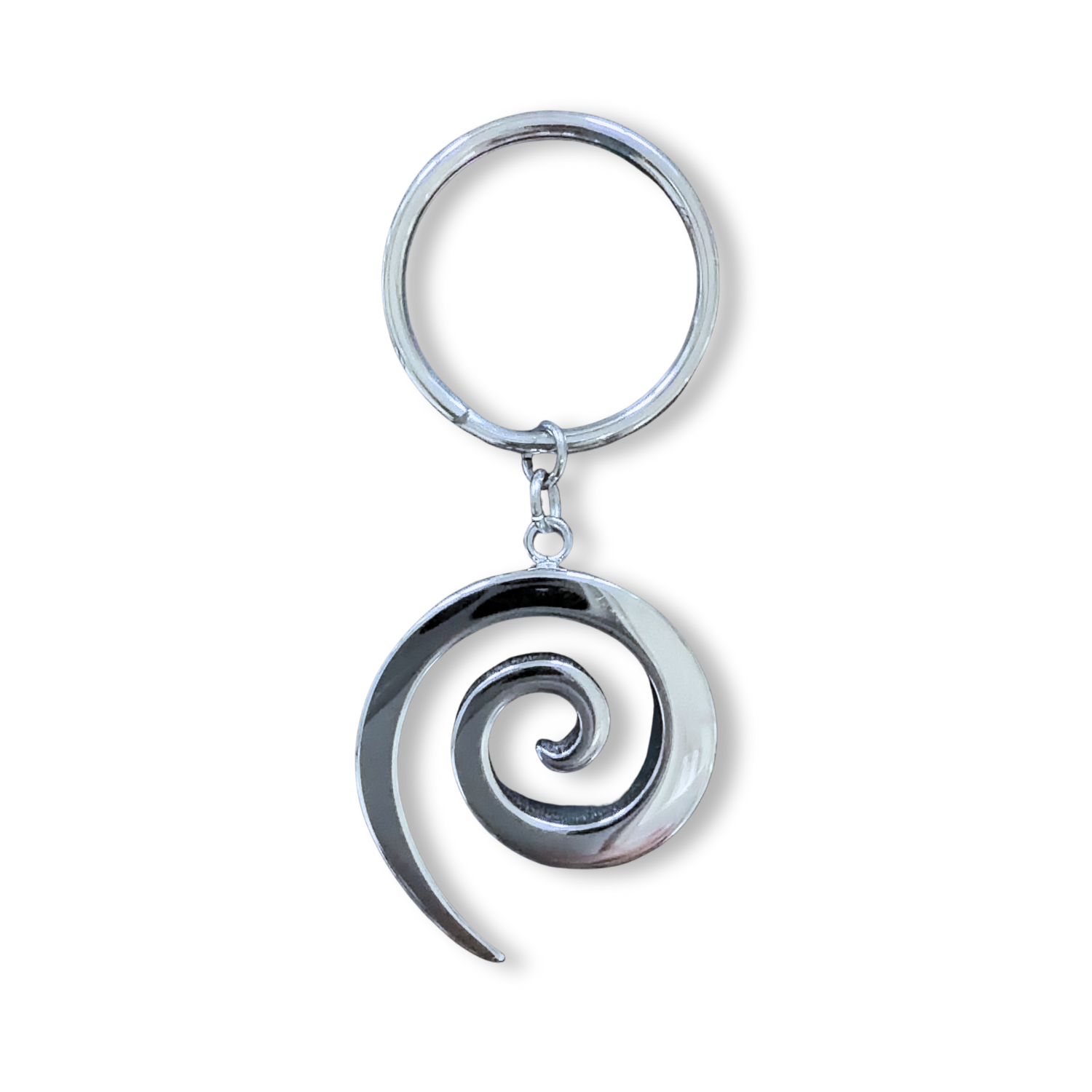 Key Ring – Universe Spiral | highly polished