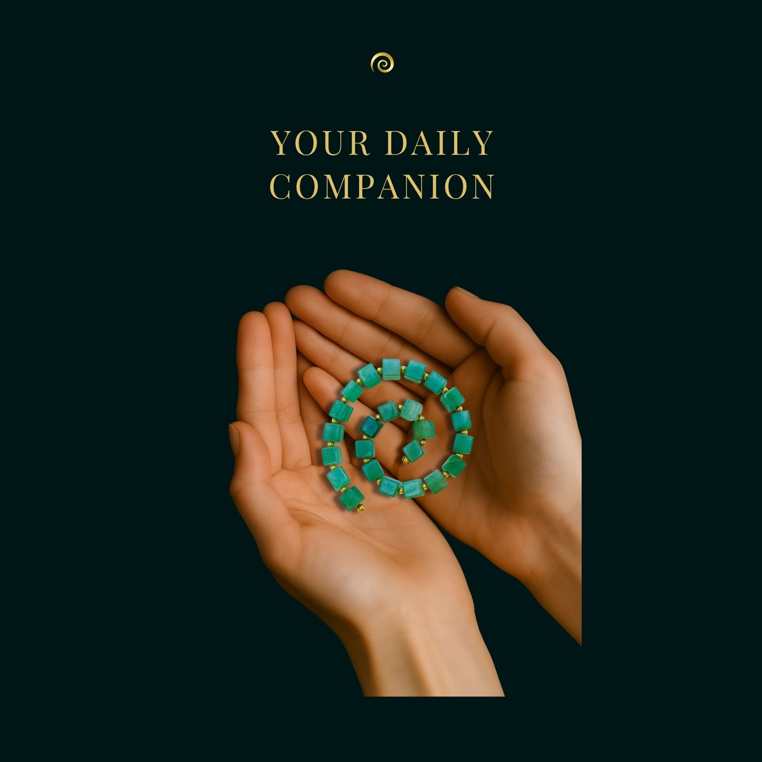 Jade Fibonacci Spiral | Prosperity &amp; Harmony