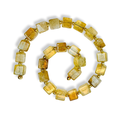 Citrine  Fibonacci Spiral | Wealth &amp; Success