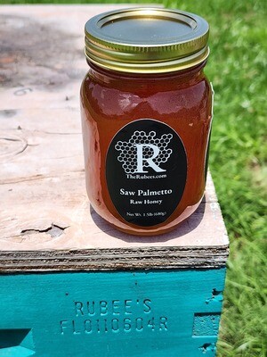 Pint Jar- Saw Palmetto Honey