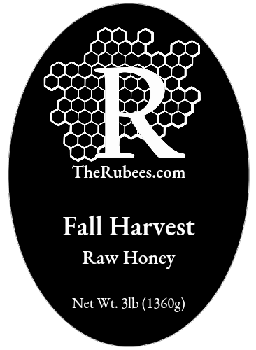 Quart Jar- Fall Harvest Honey