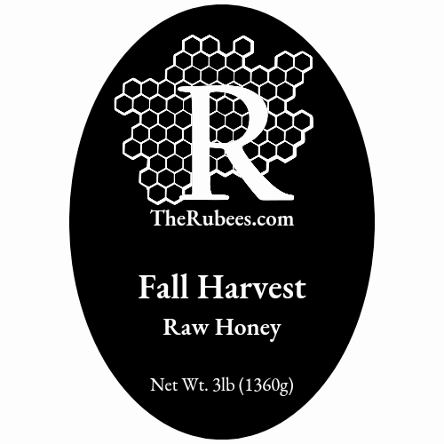 Full Gallon in Plastic- Fall Harvest Honey