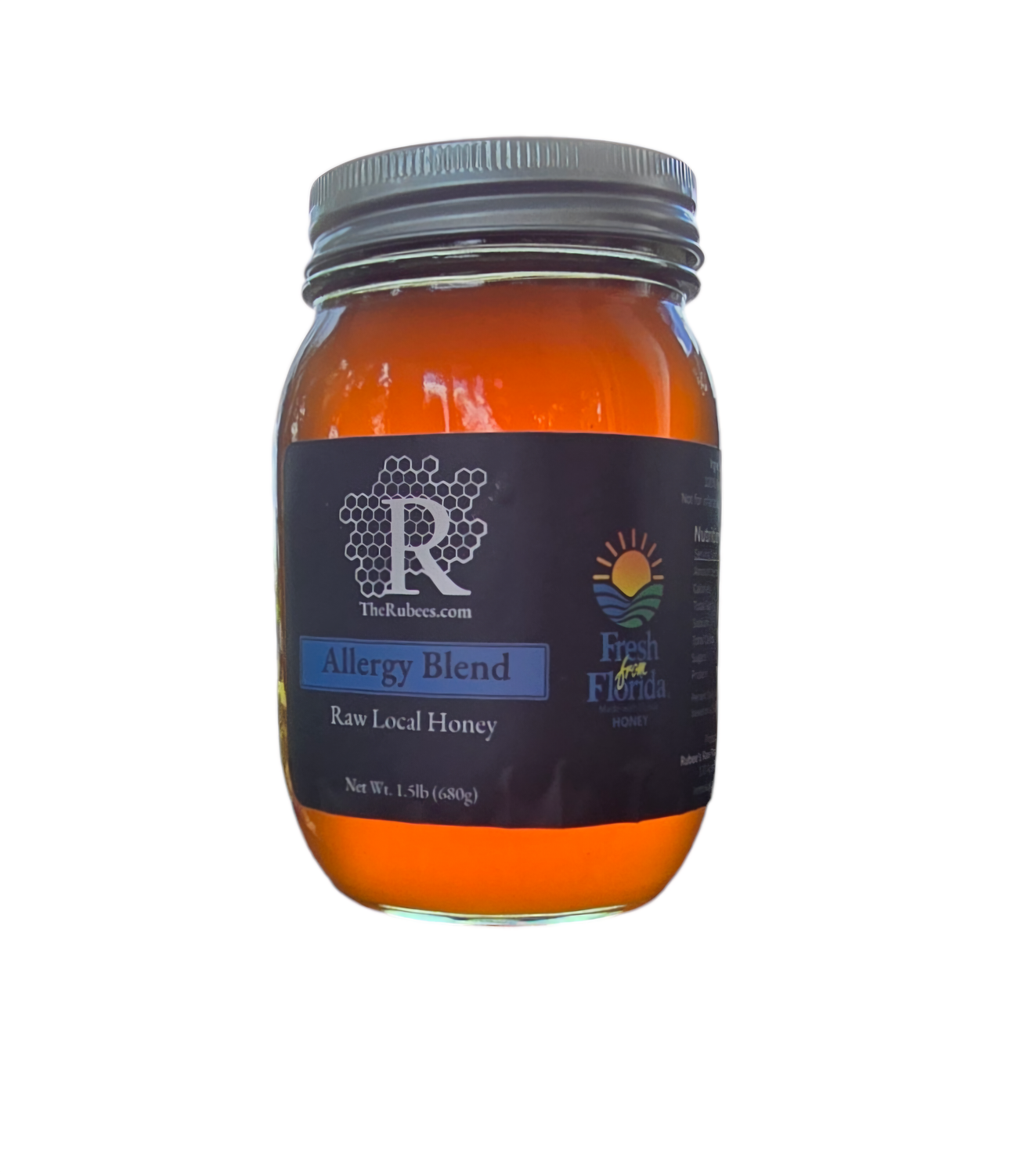 Pint Jar- Allergy Blend Honey