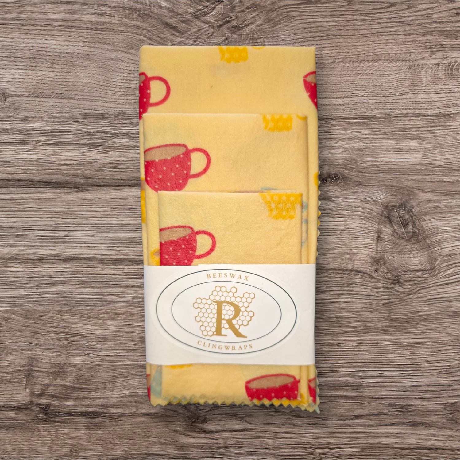 3 Pack Clingwrap- Mugs