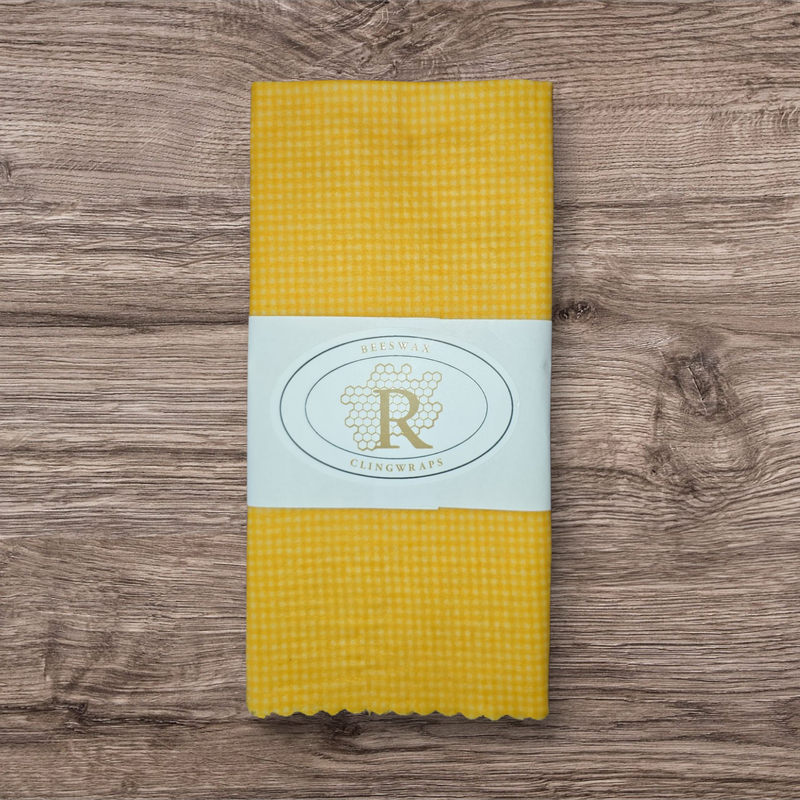 XL Clingwrap- Yellow Plaid