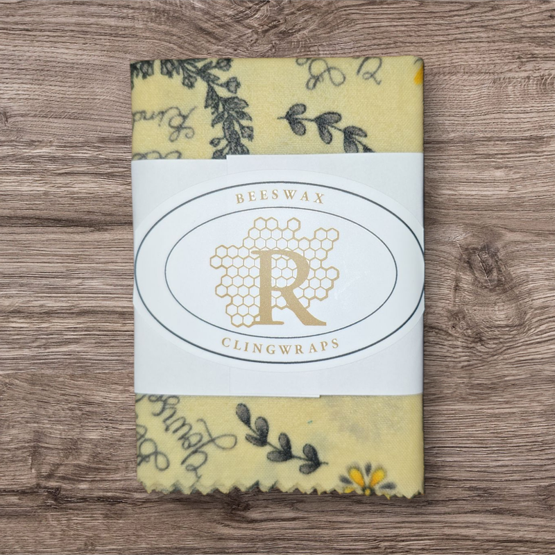 Small Clingwrap- Bees &amp; Skeps