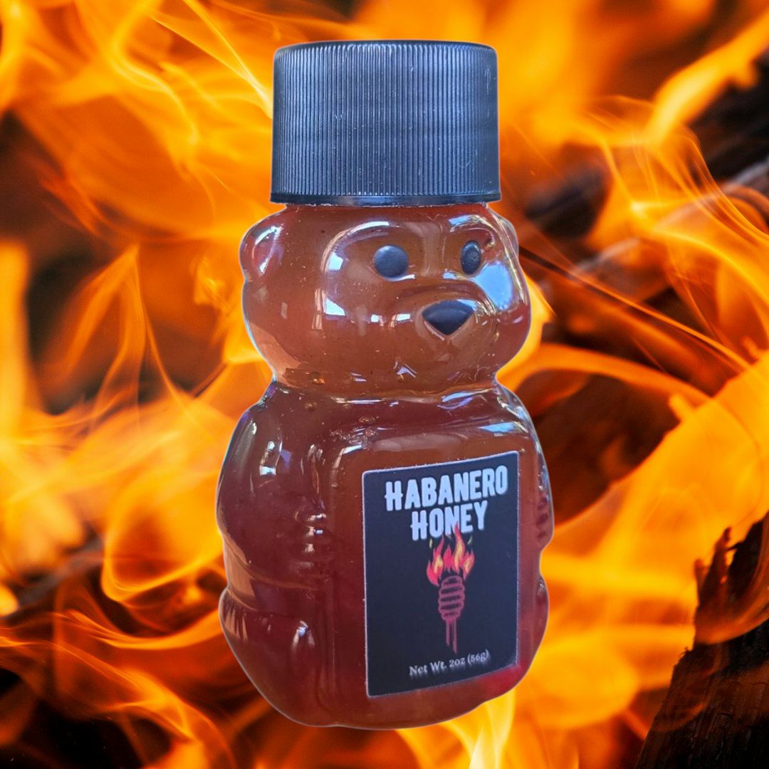 2oz Mini Bear- Habanero Honey
