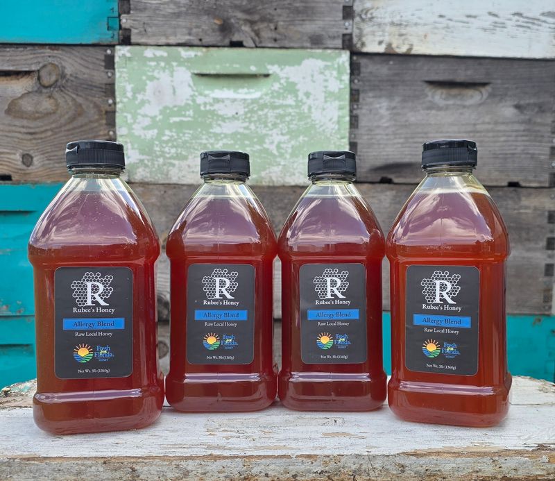 Full Gallon in Plastic- Allergy Blend Honey