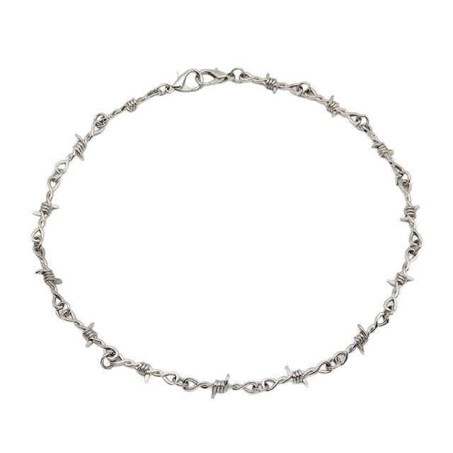 Barbed Wire Necklace