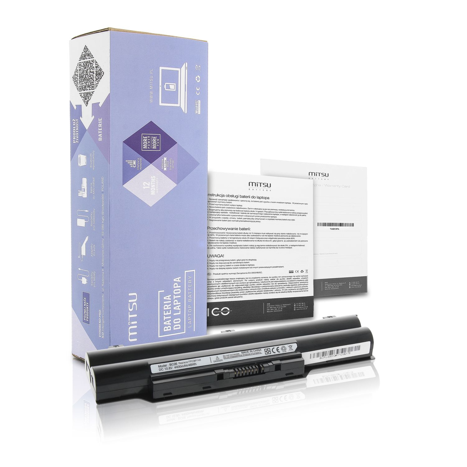 Bateria Fujitsu E8310, S7110