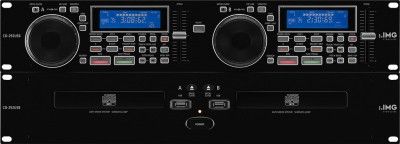 Podwójny odtwarzacz CD/MP3 z USB dla DJ CD-292USB
