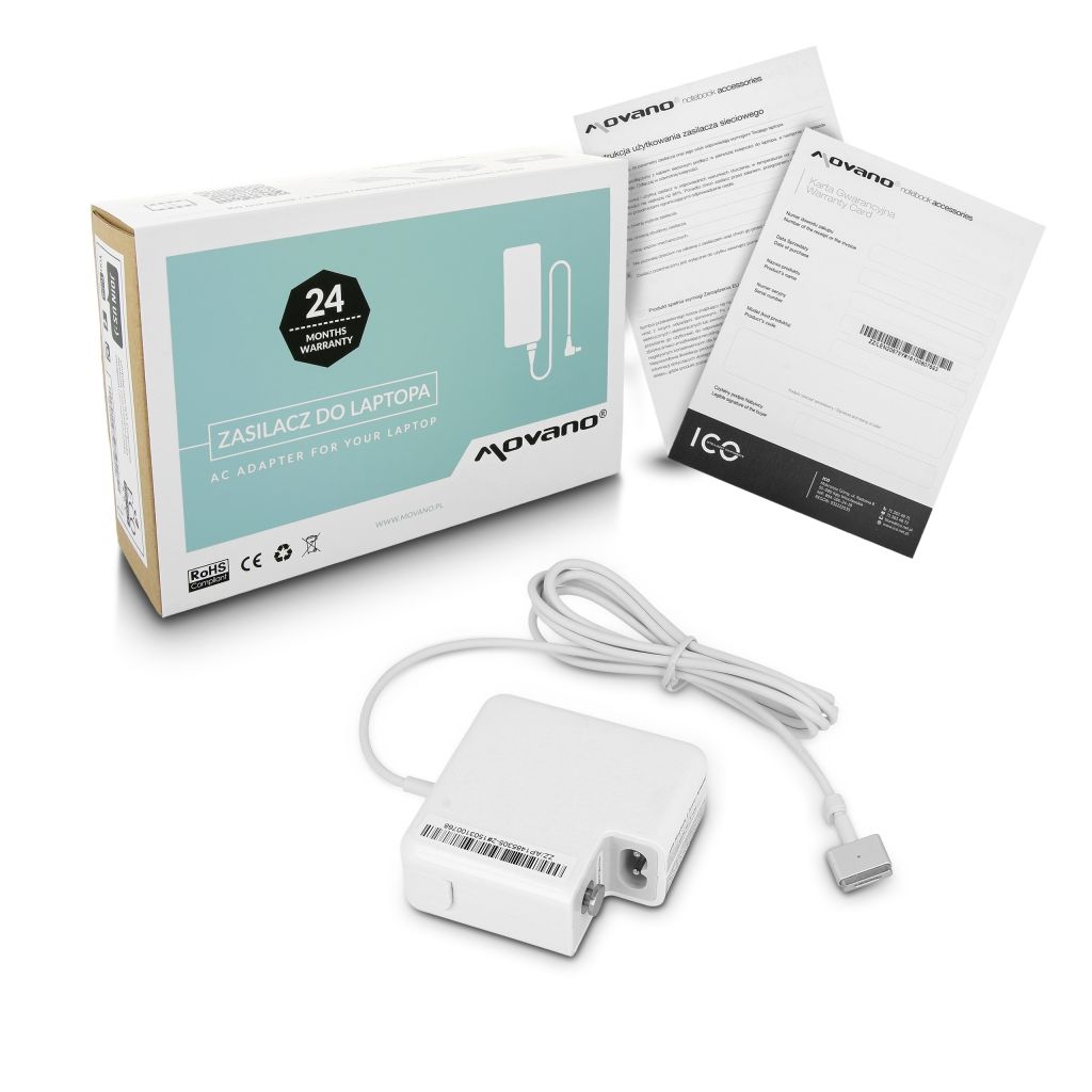 Zasilacz  Apple air 14.85V 3.05A (magsafe2)