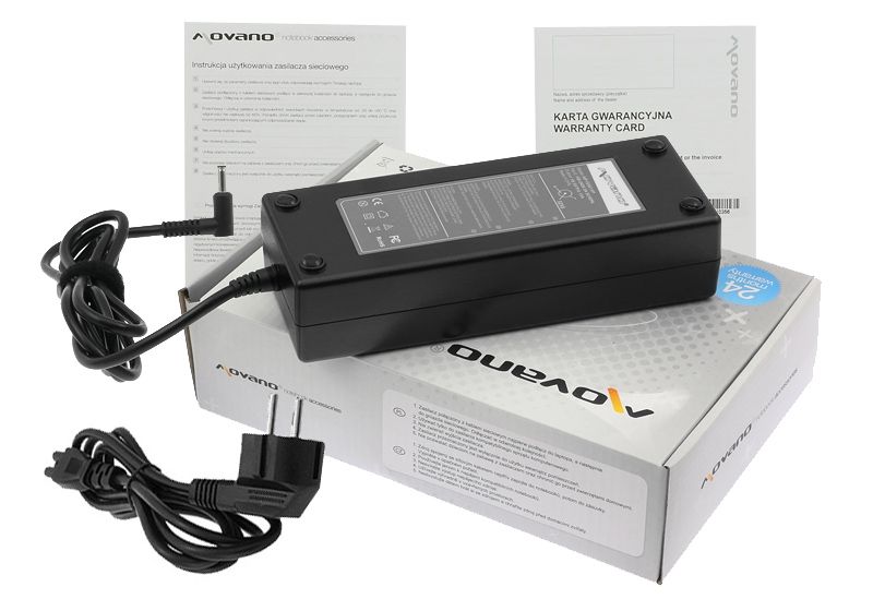 Zasilacz HP 19.5V 6.15A - pin (3.0x4.5 PIN)