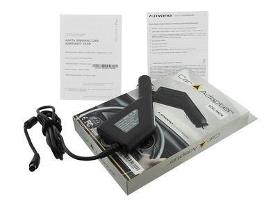 Zasilacz samochodowy Dell 19.5V 3.34A (5.0x7.4)