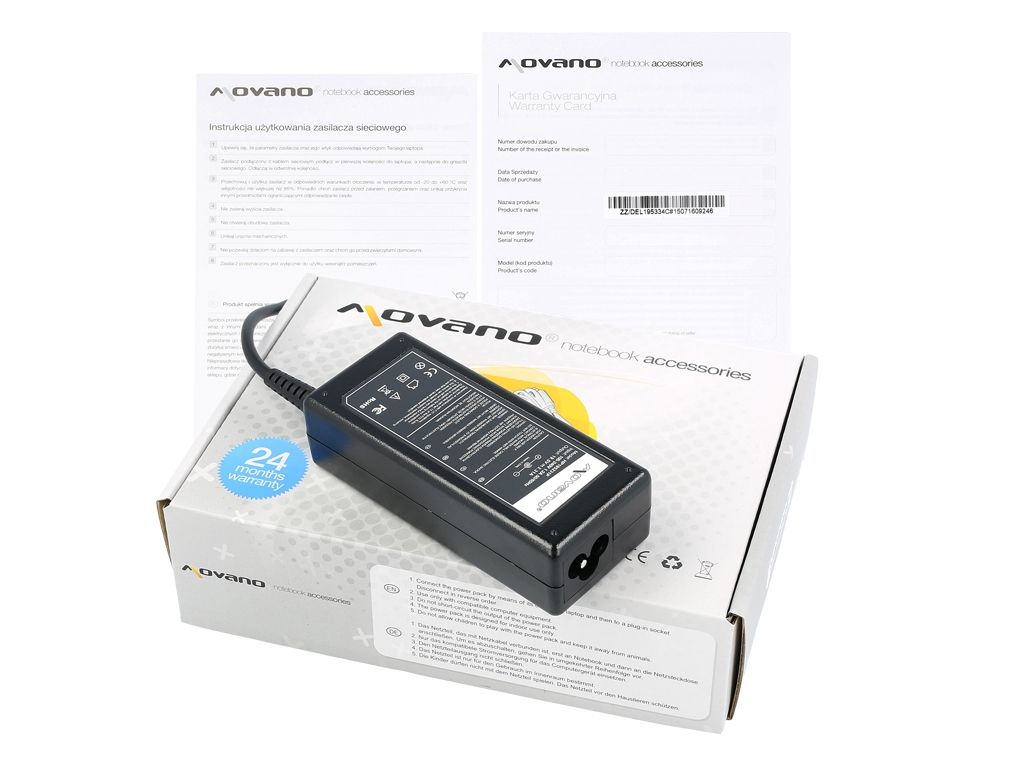 Zasilacz HP 19.5V 2.31A - pin (5.0x7.4 PIN)