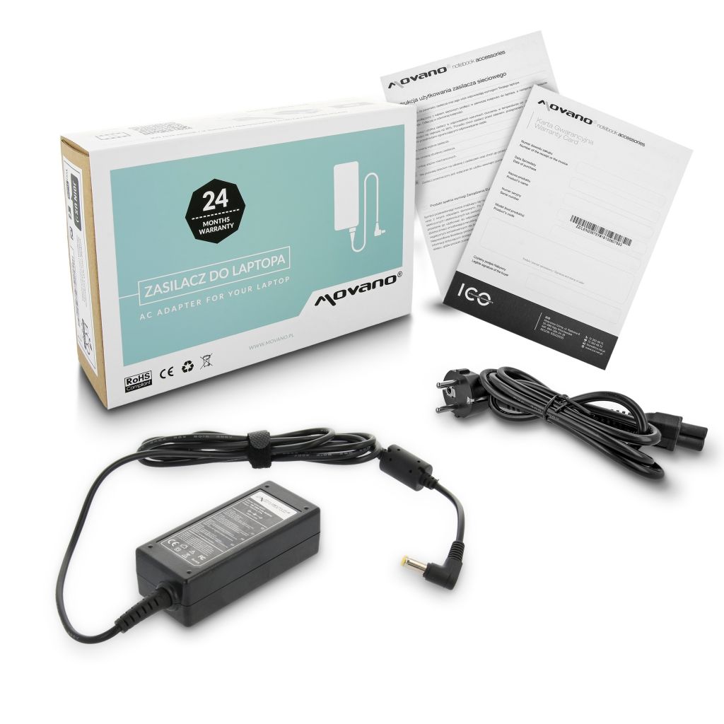 Zasilacz Acer 19V 2.37A (1.7x5.5)