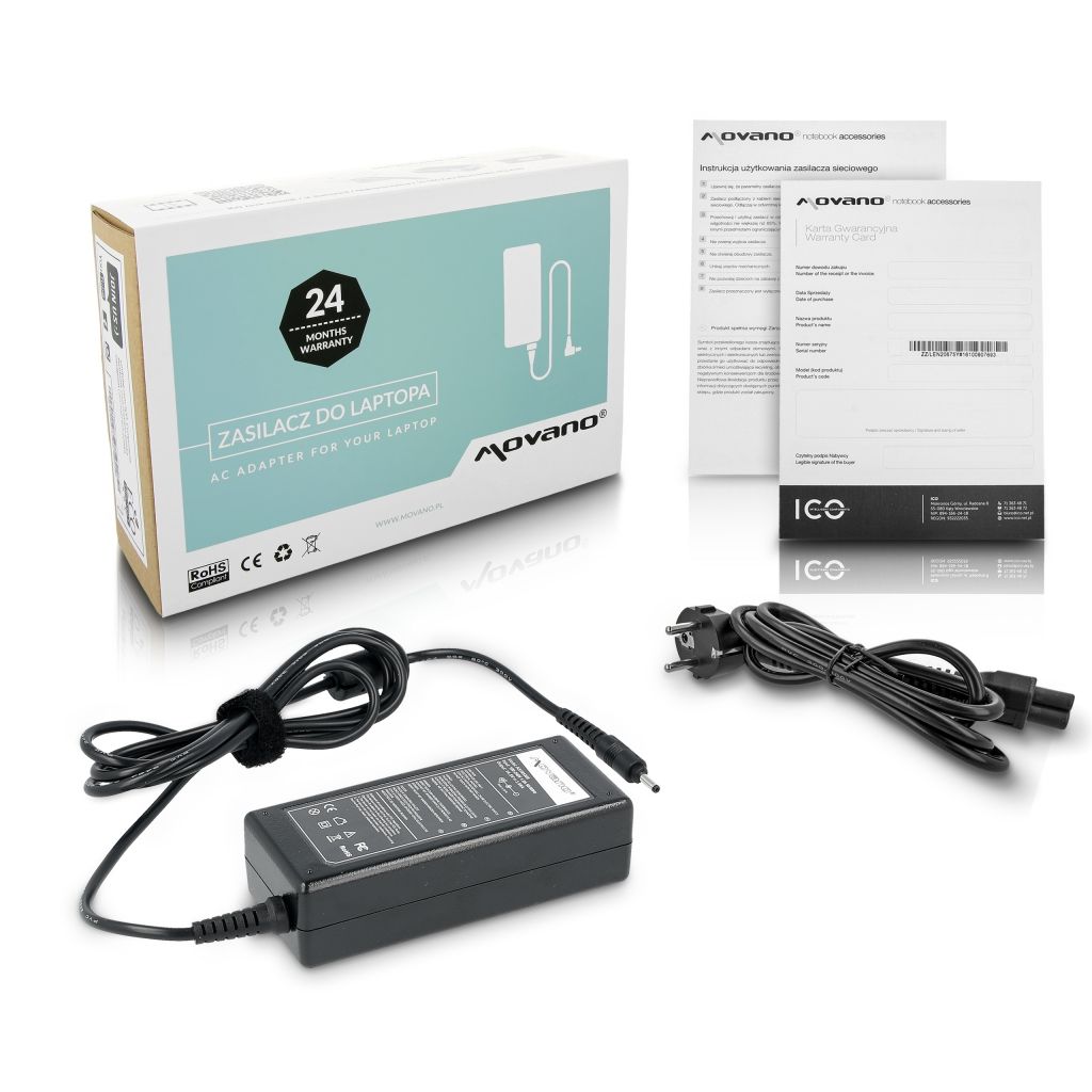 Zasilacz Asus 19.5V 3.08A (1.1x3.0)
