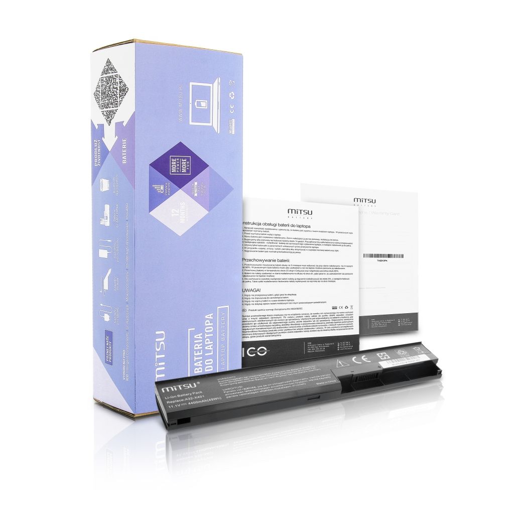 Bateria Asus X301, X401, X501