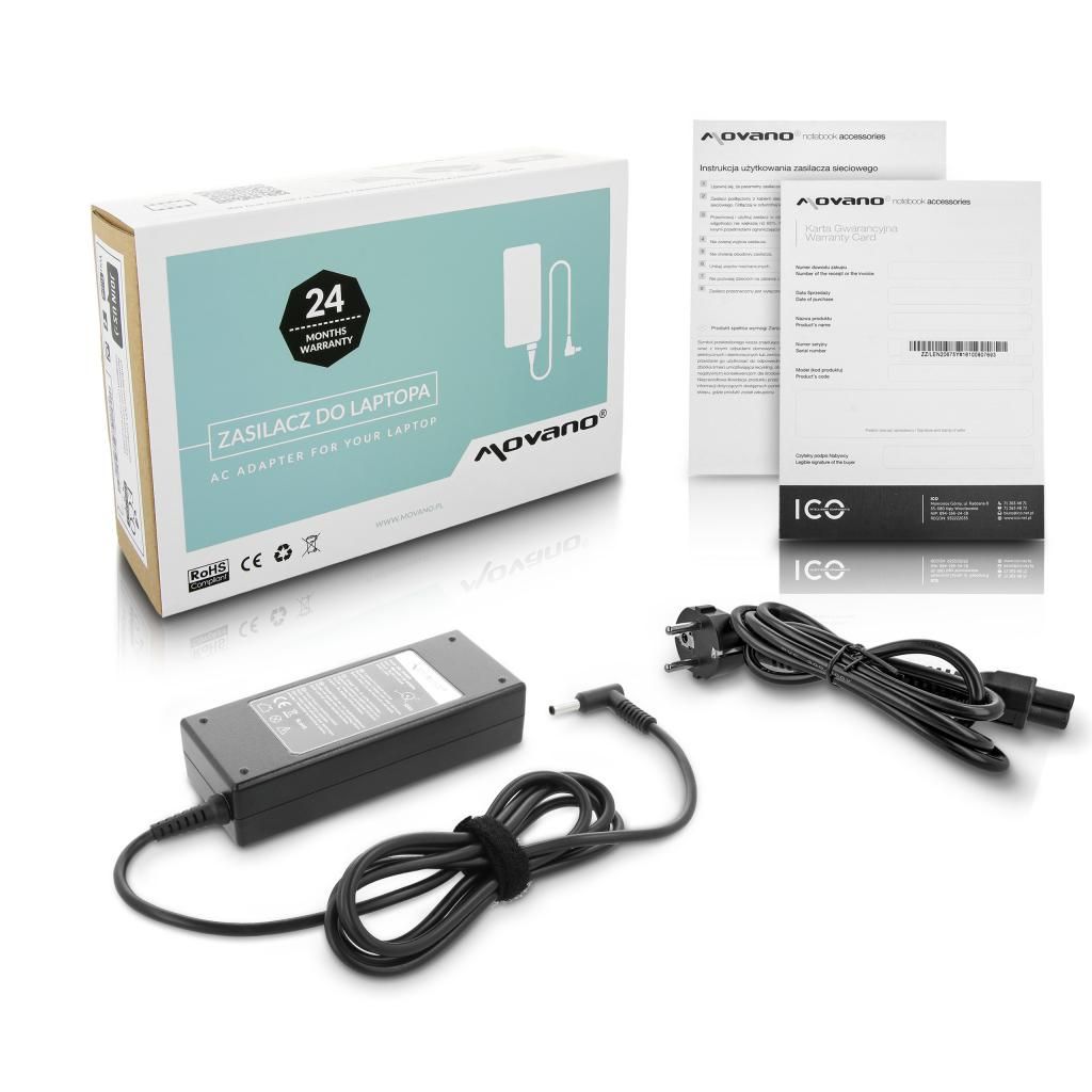 Zasilacz Dell 19.5V 4,62A (3.0x4.5 PIN)