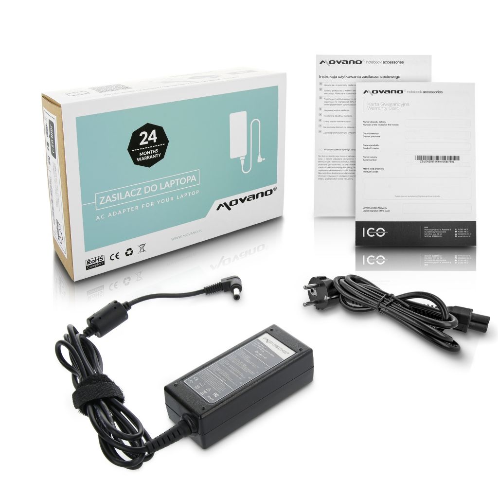 Zasilacz Asus 12V 3A (1.7x4.8)