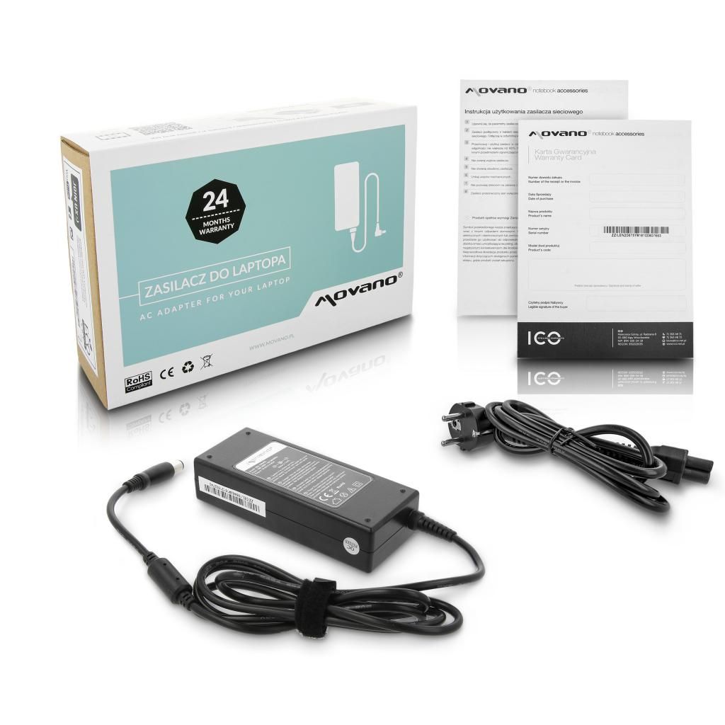 Zasilacz Dell 19.5V 4.62A (5.0x7.4 PIN)