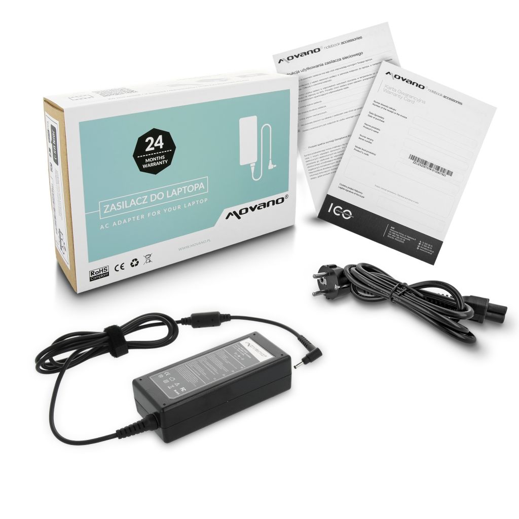 Zasilacz Acer 19V 3.42A (3.0x1.1)