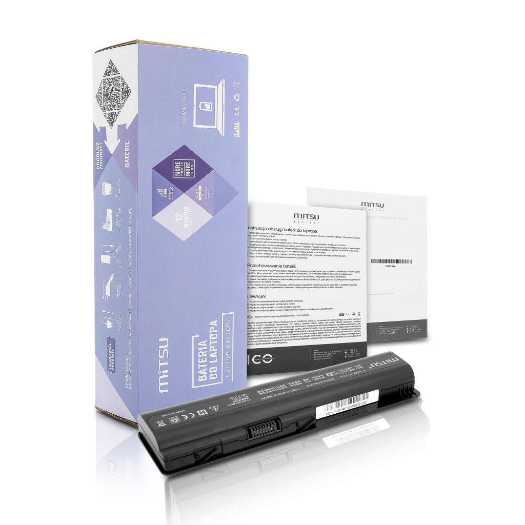 Bateria HP dv 4, dv5, dv6 (4400mAh)