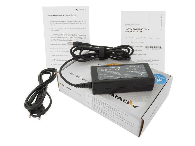 Zasilacz Toshiba 19V 2.37A (2.5x5.5)