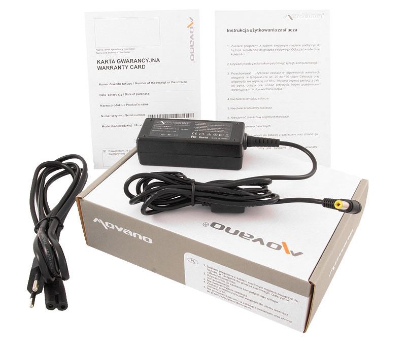 Zasilacz Lenovo 20V 2A (2.5x5.5)