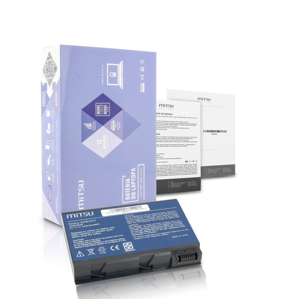 Bateria  Acer TM2490, Aspire 3100