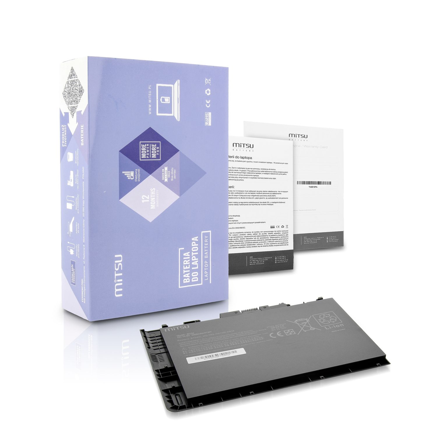 Bateria HP EliteBook Folio 9470m