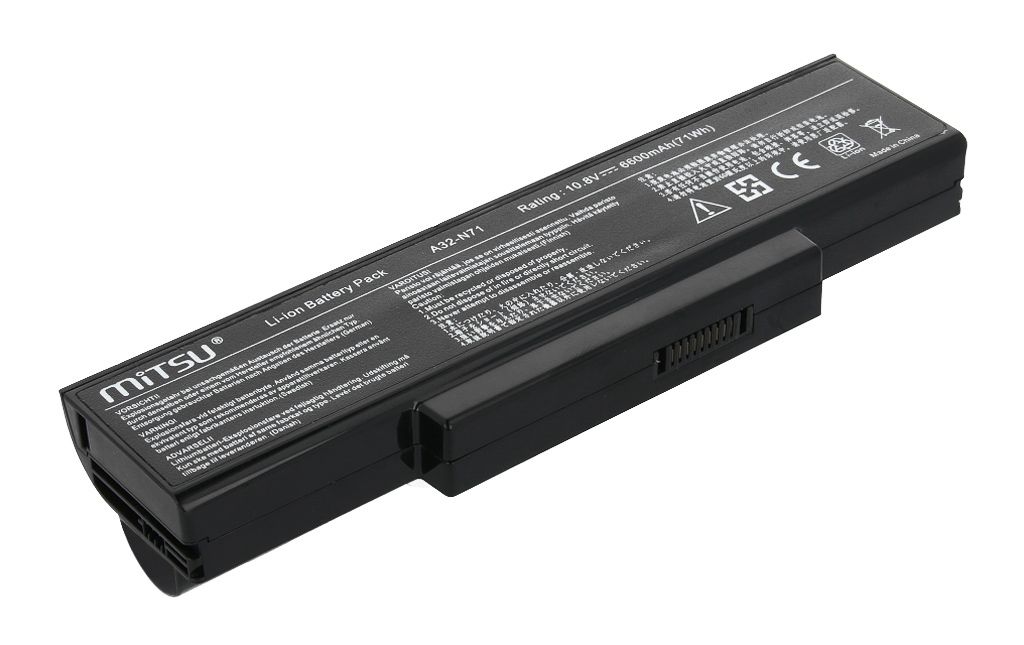 Bateria Asus K72, K73, N73, X77 (6600mAh)