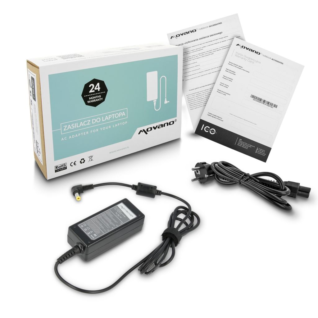 Zasilacz  Acer 19V 2.1A (1.7x5.5)