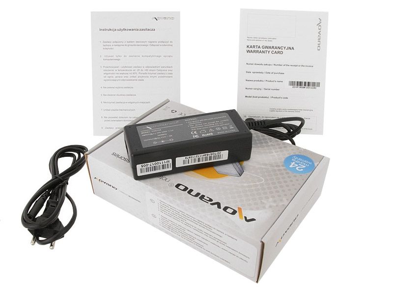 Zasilacz Toshiba 15V 4A (3.0x6.3)