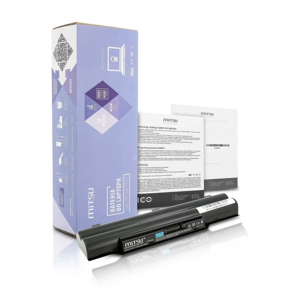Bateria Fujitsu A530, AH531