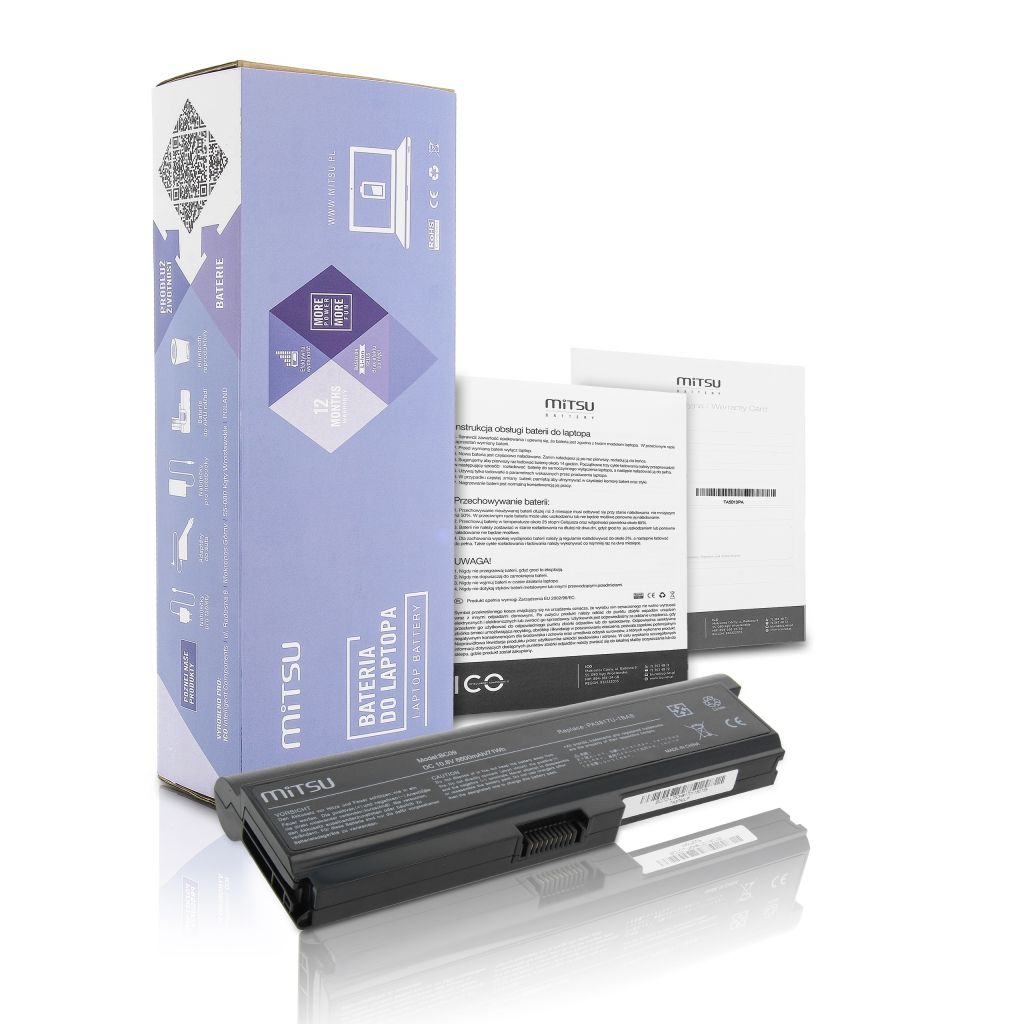 Bateria Toshiba L700, L730, L750 (6600mAh)