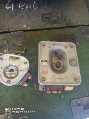 CztW. R-124 Czołgowy telefon wewnętrzny A-1 oraz PW