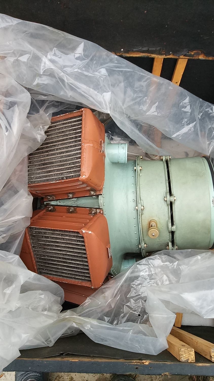 Helikopter Mi-2 Wentylator z chłodnicami