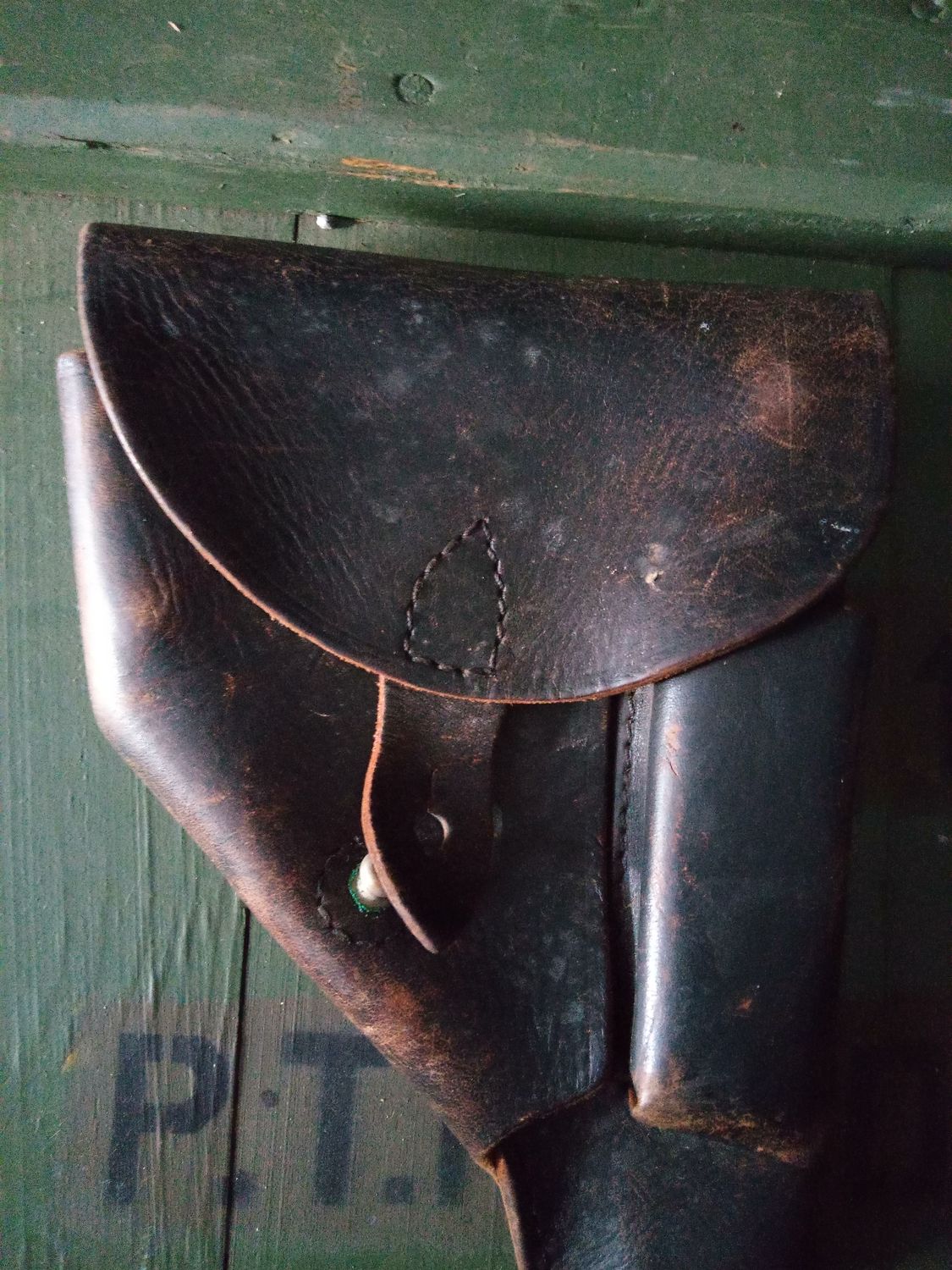 Kabura do pistoletu skórzana