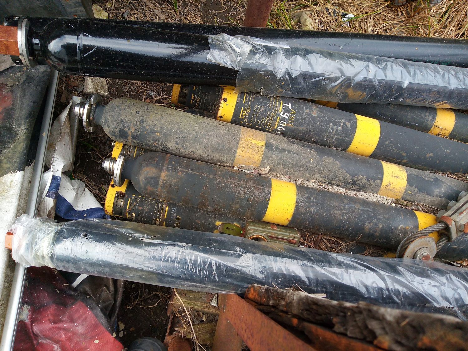 Butla na azot  lotnicza