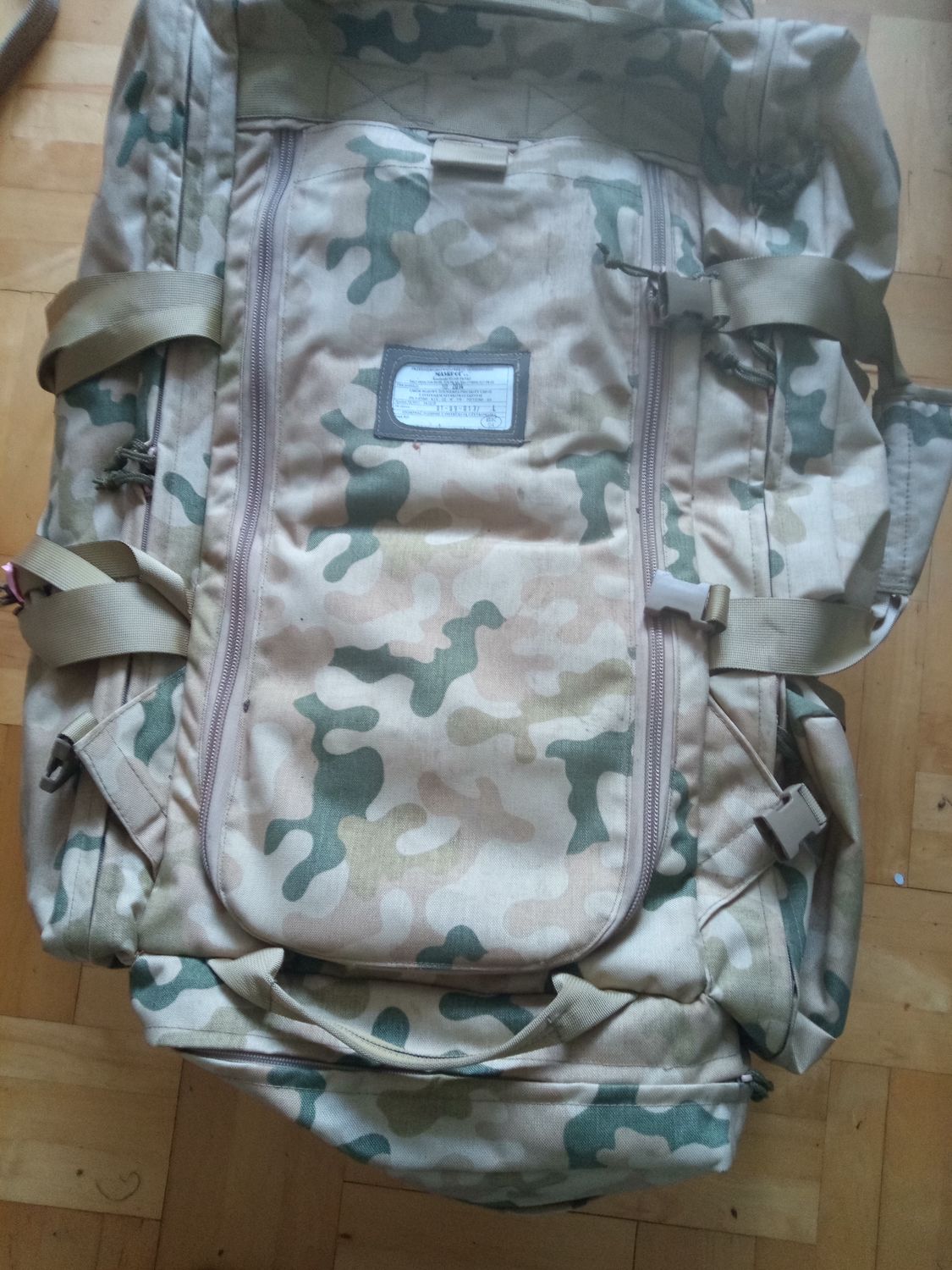 UBP-02 Torba po  Ubiorze bojowym żołnierza piechoty
