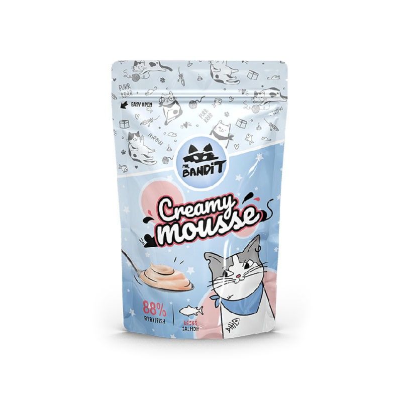 MR. BANDIT CREAMY MOUSSE z łososiem