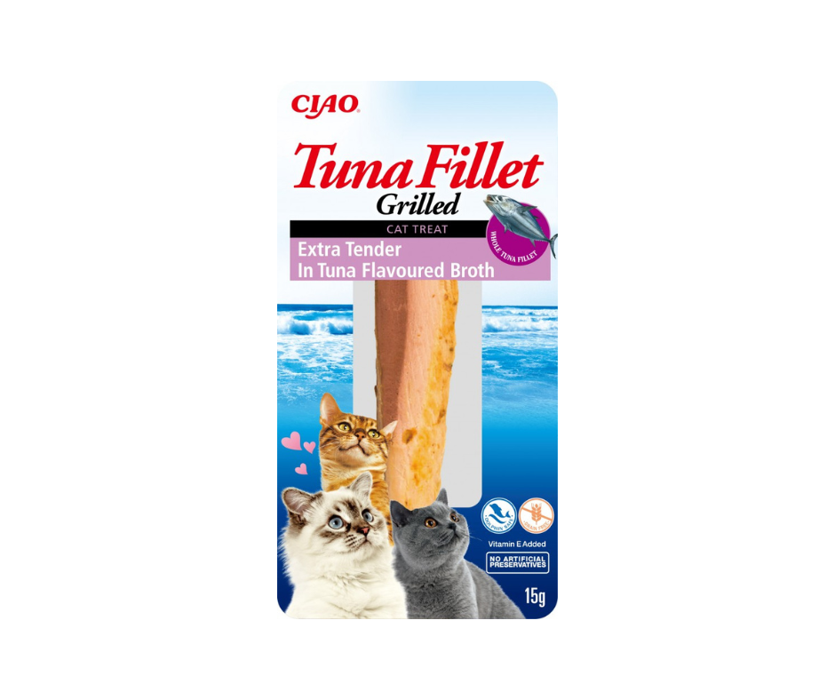 INABA CIAO delikatnie grillowany filet z tuńczyka w bulionie z tuńczyka