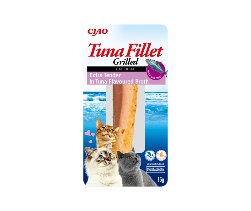 INABA CIAO delikatnie grillowany filet z tuńczyka w bulionie z tuńczyka