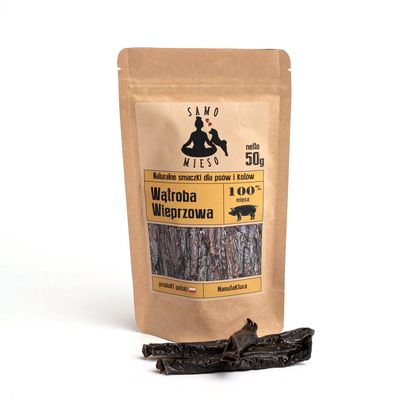 Samo Mięso - przysmak, wątroba wieprzowa, 50g