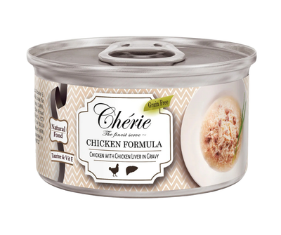 Cherie kurczak z wątróbką w sosie 80g
