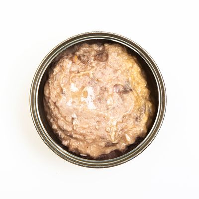 3Coty 19. karma szarpany kurczak z gęsimi sercami 80g